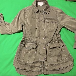 Anthropologie Marrakech XS Anorack Army Green Utility Jacket Geneva Field
